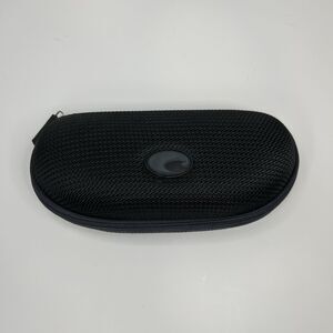 Costa Sunglasses Zippered Black Semi Soft Clamshell Case Sunglass  CASE ONLY